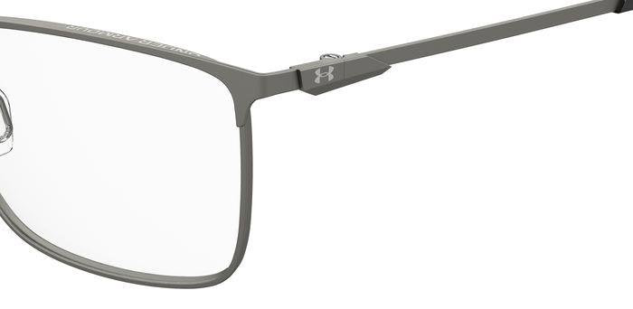 Under Armour UA 5006/G R80 Matte Dark Ruthenium Full Rim Rectangular Eyeglasses