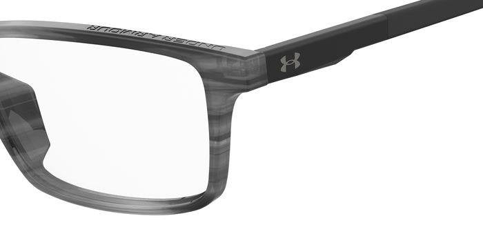 Under Armour UA 5009 Men’s Rectangular Full Rim Eyeglasses Frames – 2W8 Grey Horn