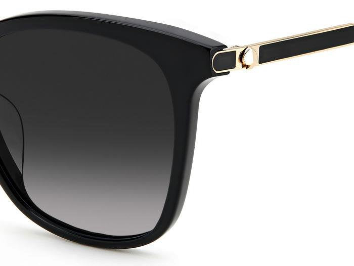 Kate Spade Dalila/S 8079O Black Rectangular Women's Sunglasses