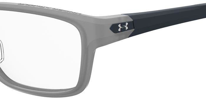Under Armour UA 5000/G 09V Grey Blue Full Rim Rectangular Eyeglasses