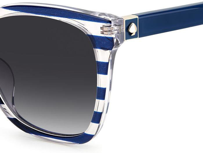 Kate Spade Desi/S GF59O Blue Pattern Blue Square Women's Sunglasses