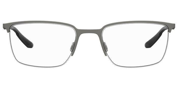 Under Armour UA 5005/G R80 Matte Dark Ruthenium Half Rim Rectangular Eyeglasses