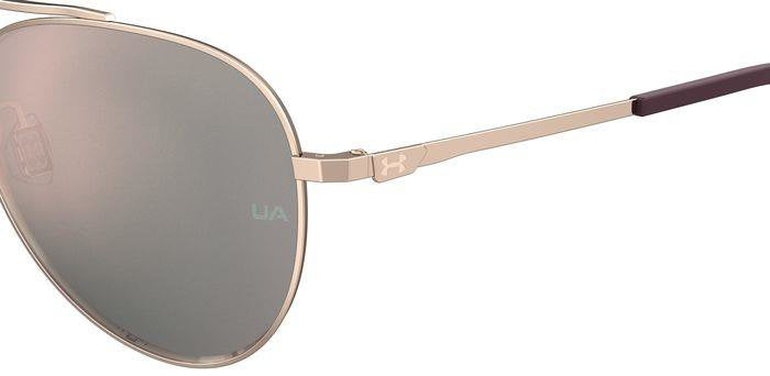 Under Armour UA 0007/G/S AU20J Red Gold Full Rim Pilot Sunglasses