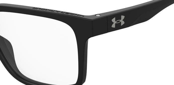 Under Armour UA 5042 Men’s Rectangular Full Rim Eyeglasses Frames – 003 Matte Black