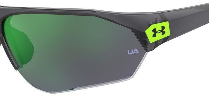 Under Armour UA 7000/S 3U5V8 Grey Green Rectangular Unisex Teen Sunglasses