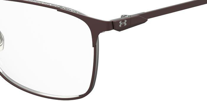 Under Armour UA 5015/G 09Q Brown Full Rim Rectangular Eyeglasses