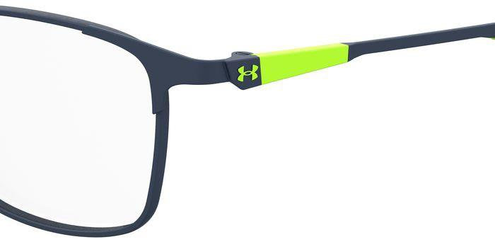 Under Armour UA 9000 PJP BLUE Eyeglasses Frames Rectangular Optical Glasses