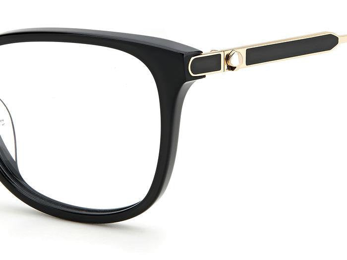 Kate Spade Gael 807 Black Rectangular Women's Eyeglasses
