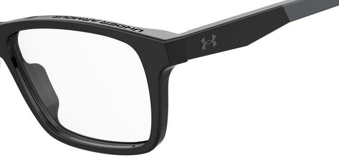 Under Armour UA 9003 807 BLACK Eyeglasses Frames Rectangular Optical Glasses