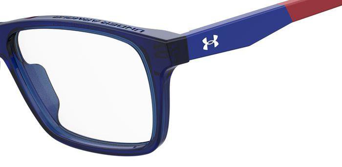 Under Armour UA 9003 PJP Blue Rectangular Boy Teen Eyeglasses