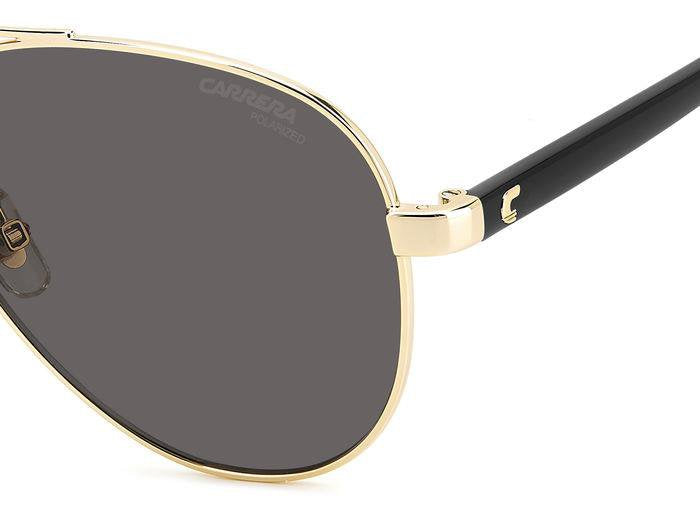 Carrera 3003/S RHLM9 GOLD BLCK Pilot Women's Sunglasses