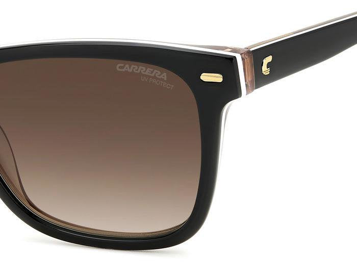 Carrera 3001/S 6X4HA Nude Black Rectangular Women's Sunglasses