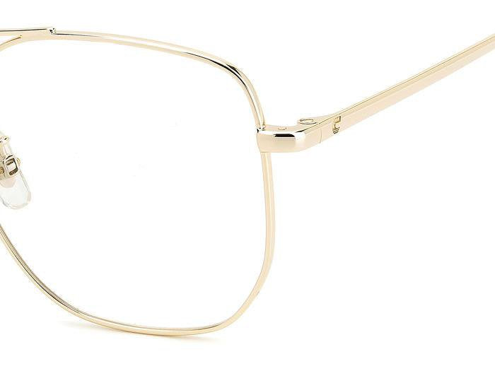 Carrera 3013 J5G Gold Square Double Bridge Women's Eyeglasses