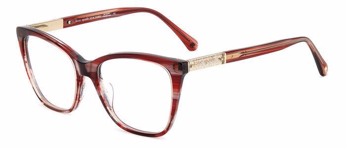 Kate Spade Clio/G 1ZX Pink Horn Women's Eyeglasses