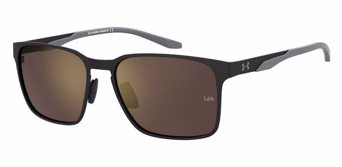 Under Armour UA ASSIST MTL/G O6WJO MTBK GREY Rectangular Men's Sunglasses