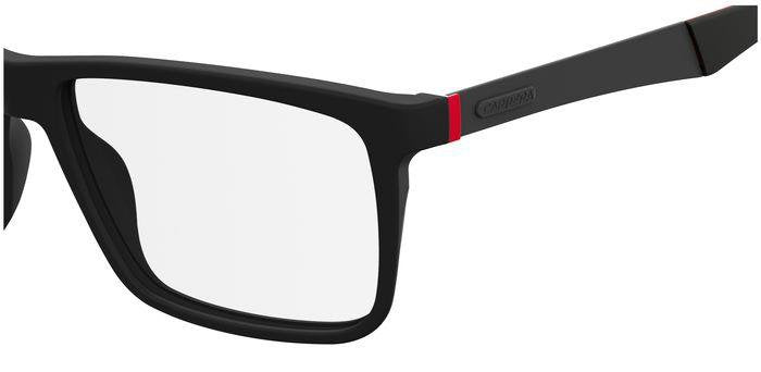 Carrera 8825/N Matte Black Rectangular Men's Eyeglasses