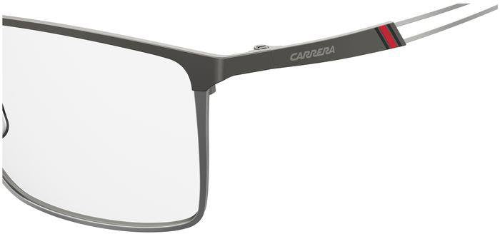 Carrera 8831 Ruthenium Rectangular Men's Eyeglasses