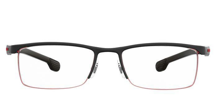 Carrera 4408 Matte Black Rectangular Men's Eyeglasses