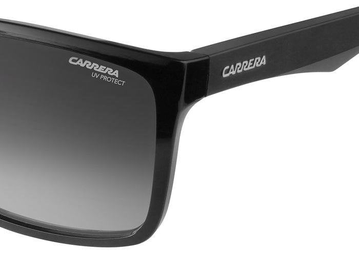 Carrera 5039/S Black Rectangular Flat Top Men's Sunglasses
