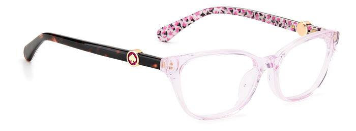 Kate Spade Emmalee 35J Pink Rectangular Women's Eyeglasses