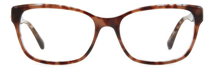 Kate Spade Crishell JBW Blue Havana Rectangular Women's Eyeglasses