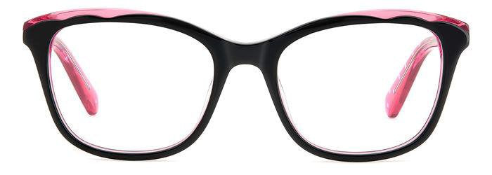 Kate Spade Elodie 807 Black Rectangular Girl's Eyeglasses