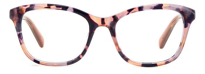 Kate Spade Elodie HT8 Pink Havana Rectangular Girl's Eyeglasses