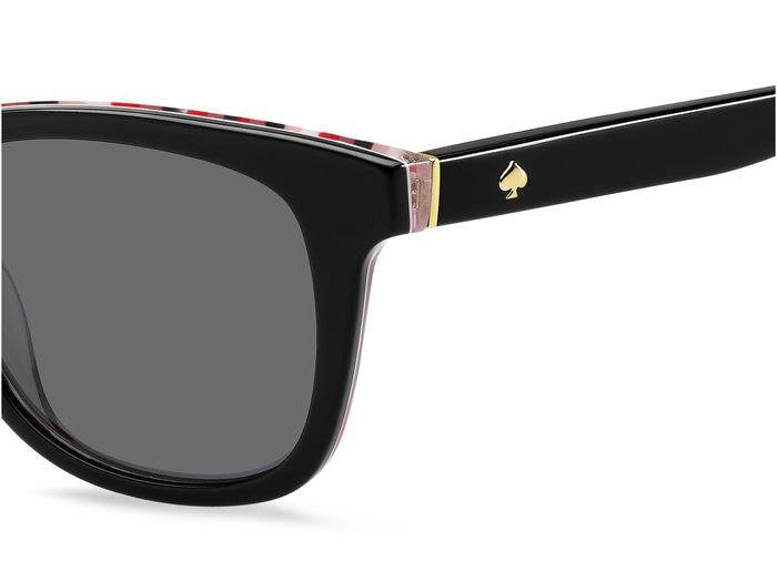 Kate Spade Charmine/S 807M9 Black Women's Polarized Sunglasses
