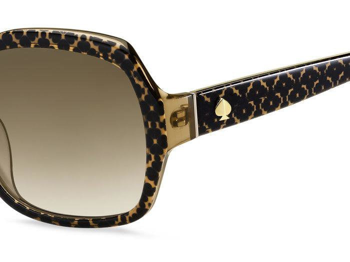 Kate Spade Amberlynn/S Y1JHA PTTRN BRW Women's Sunglasses