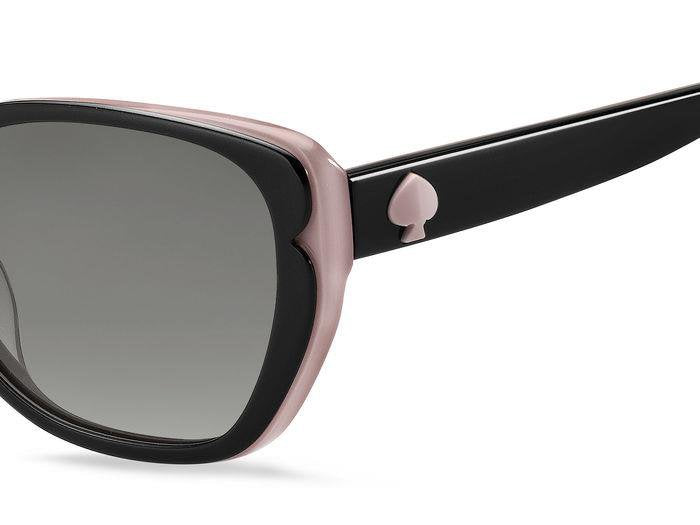 Kate Spade Augusta/G/S 3H2WJ Black Pink Women's Polarized Sunglasses