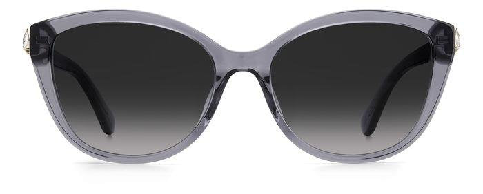 Kate Spade Hensley/G/S KB79O Grey Dark Grey Shaded Cat Eye Women's Sunglasses