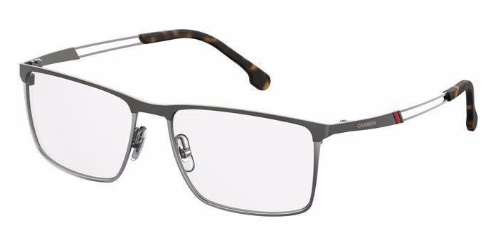 Carrera 8831 Ruthenium Rectangular Men's Eyeglasses