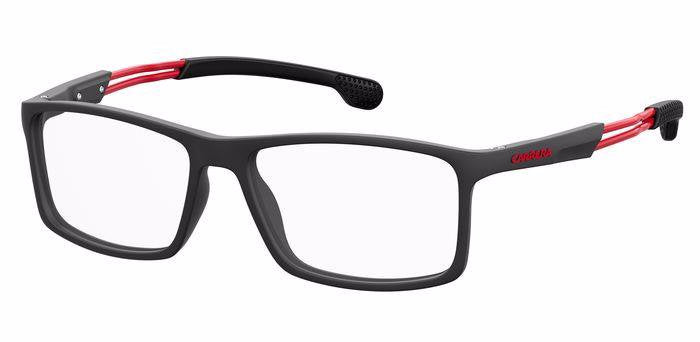 Carrera 4410 Matte Black Rectangular Men's Eyeglasses