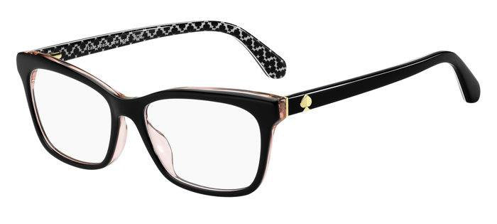 Kate Spade Cardea 3H2 Black Pink Women's Eyeglasses