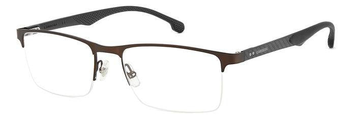 Carrera 8846 VZH MT Bronze Rectangular Men's Eyeglasses
