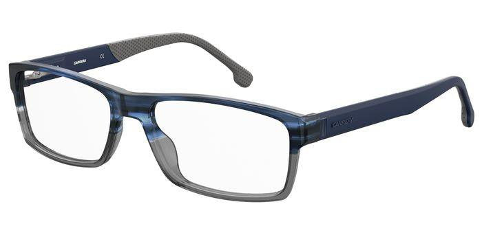 Carrera 8852 3HH STR BL GRY Rectangular Men's Eyeglasses