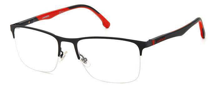 Carrera 8861 003 MTT Black Rectangular Men's Eyeglasses