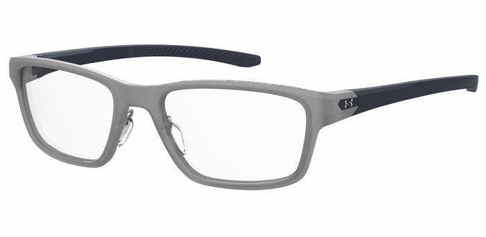 Under Armour UA 5000/G 09V Grey Blue Full Rim Rectangular Eyeglasses