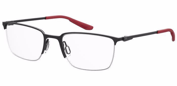 Under Armour UA 5005/G Men’s Rectangular Full Rim Eyeglasses Frames – Matte Black
