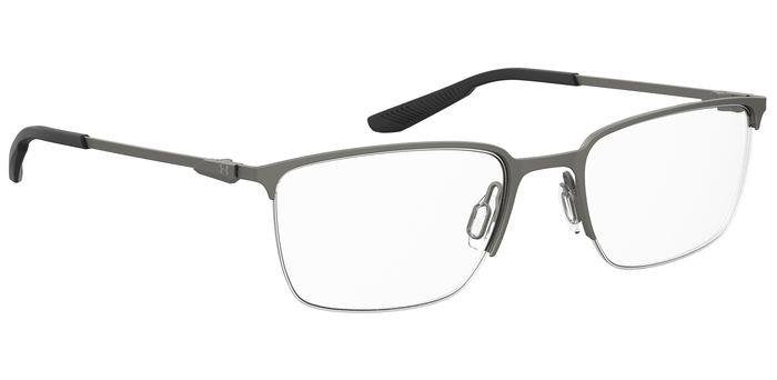 Under Armour UA 5005/G R80 Matte Dark Ruthenium Half Rim Rectangular Eyeglasses