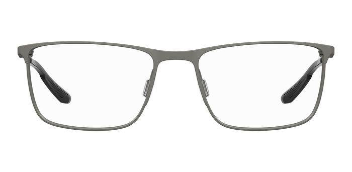 Under Armour UA 5006/G R80 Matte Dark Ruthenium Full Rim Rectangular Eyeglasses
