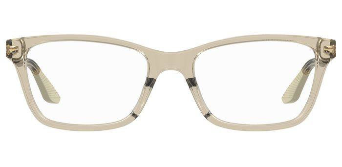Under Armour UA 5012 Women’s Rectangular Full Rim Eyeglasses Frames – 10A Beige