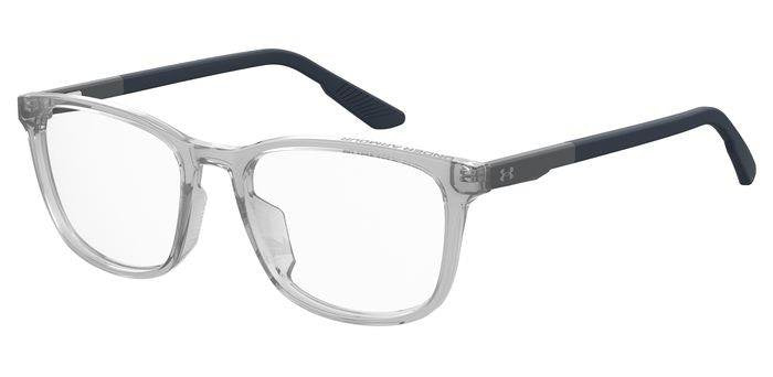 Under Armour UA 5011/G Men’s Rectangular Full Rim Eyeglasses Frames – 2W8 Grey Horn