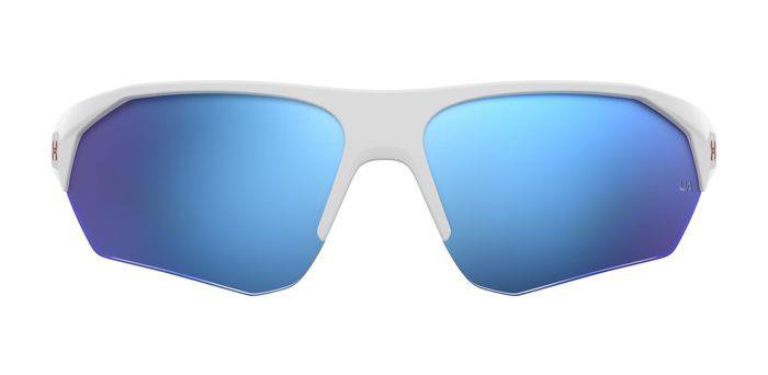 Under Armour UA 7000/S 6HTW1 Matte White Rectangular Unisex Teen Sunglassesv