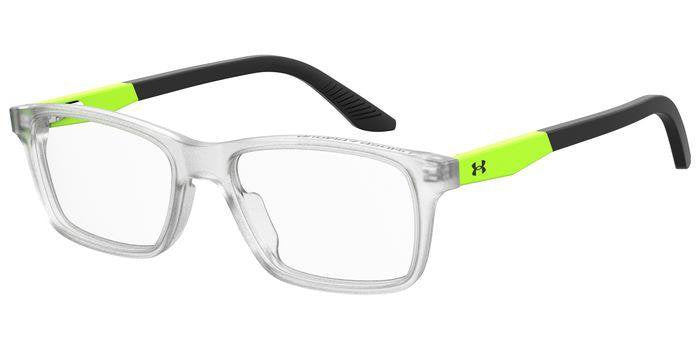 Under Armour UA 9003 900 Crystal Rectangular Boy Teen Eyeglasses