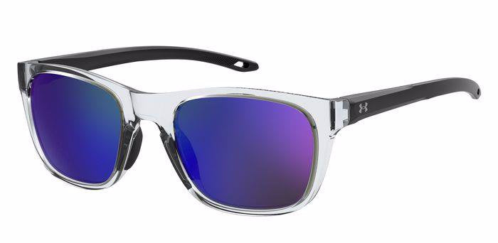Under Armour UA 0013/G/S 900Z0 Crystal Full Rim Rectangular Sunglasses