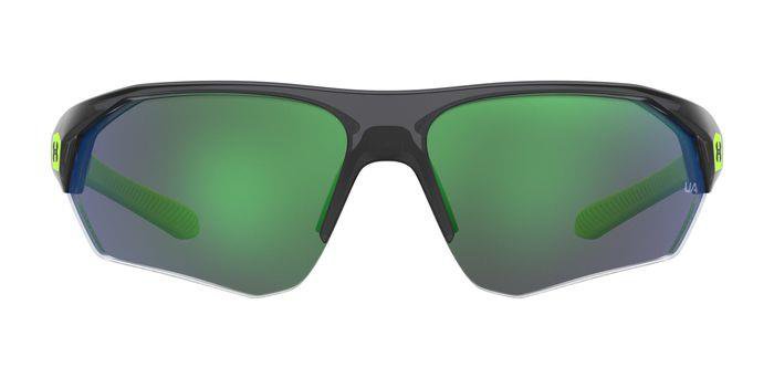 Under Armour UA 7000/S 3U5V8 Grey Green Rectangular Unisex Teen Sunglasses