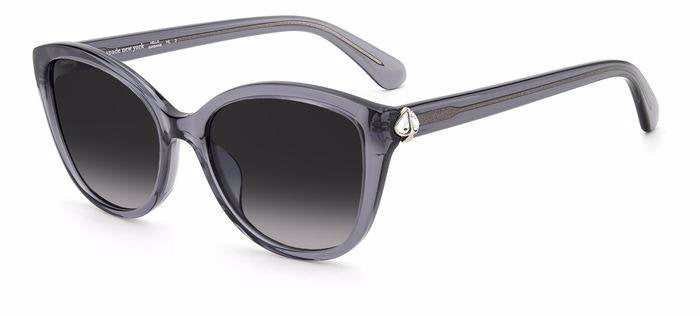 Kate Spade Hensley/G/S KB79O Grey Dark Grey Shaded Cat Eye Women's Sunglasses