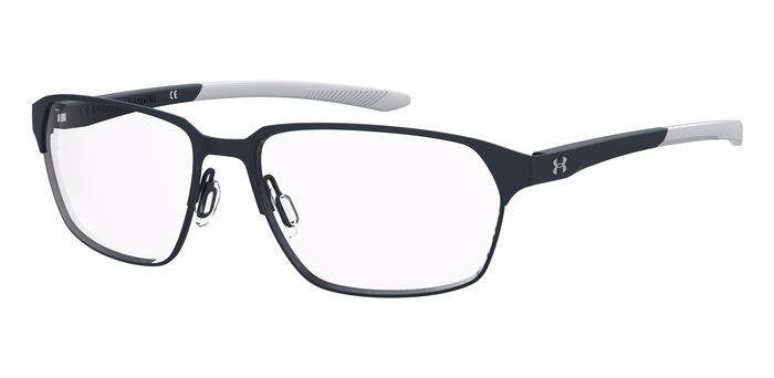 Under Armour UA 5021/G Men’s Rectangular Full Rim Eyeglasses Frames – FLL Matte Blue M