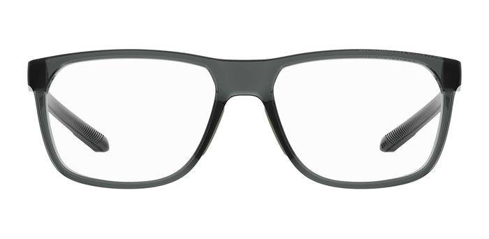 Under Armour UA 5023 Men’s Rectangular Full Rim Eyeglasses Frames – 0OX Crystal Green